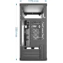 Gabinete Xcase mini torre Jet Blue con fuente de 450 Watts incluida - Image 3