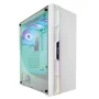 Gabinete gamer Xcase Tempus blanco con 3 ventiladores Argb tornado aura sync - Image 2