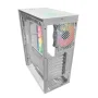 Gabinete gamer Xcase Tempus blanco con 3 ventiladores Argb tornado aura sync - Image 5