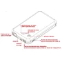 Gabinete para disco duro HDD de 2.5 pulgadas USB 3.0 a Sata, con conectividad Wifi y batería de 4000 mAh - Image 2