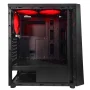Gabinete gamer Xcase Zeus negro con 3 ventiladores Argb tornado aura sync - Image 8